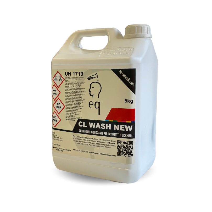 CL WASH NEW in tanica di plastica da 5kg